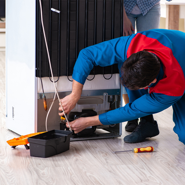 how long does it usually take to repair a refrigerator in Albert